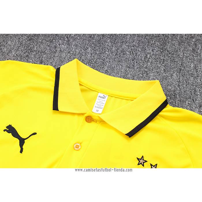 Camiseta Polo del Borussia Dortmund 2023 2024 Amarillo